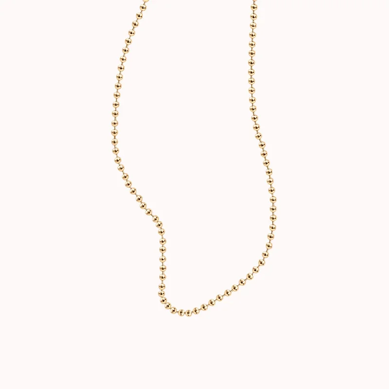 Handcrafted Gold Necklace-Nova Bead Necklace