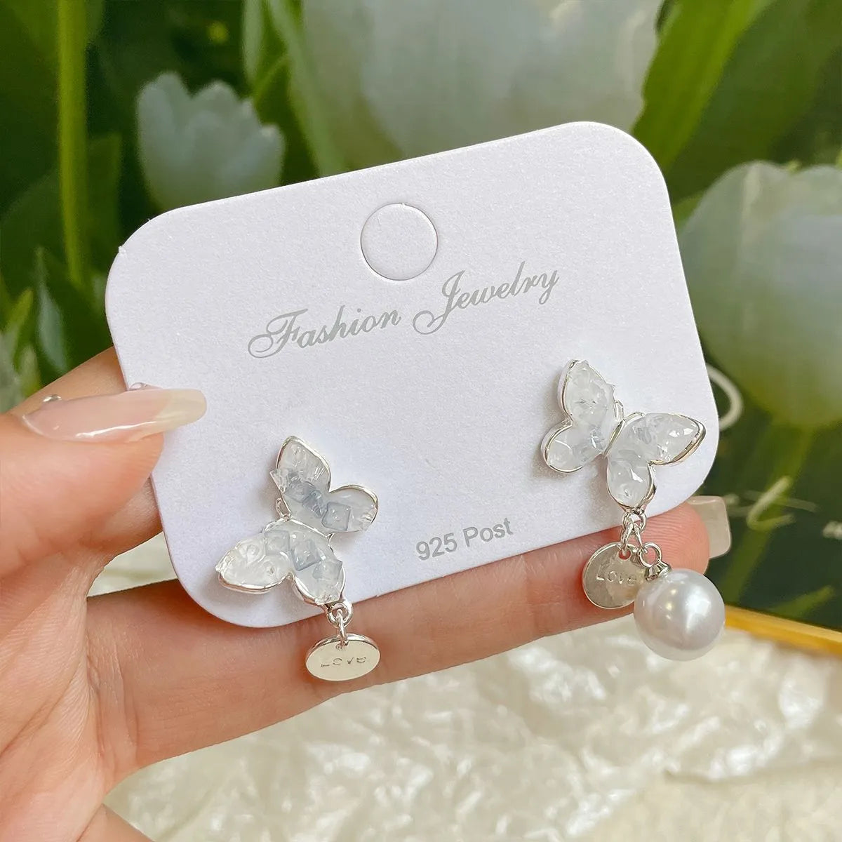 Sj15 Butterfly Pearl Pendant