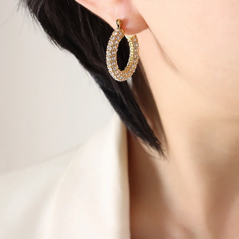 F083-Gold Earrings