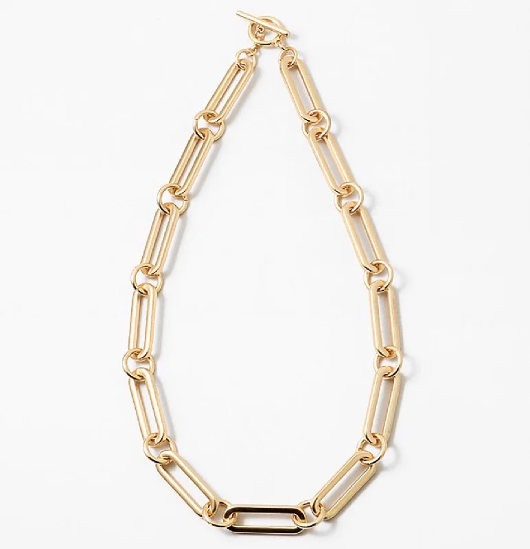 Dainty Crystal Necklace-Lia Link Necklace