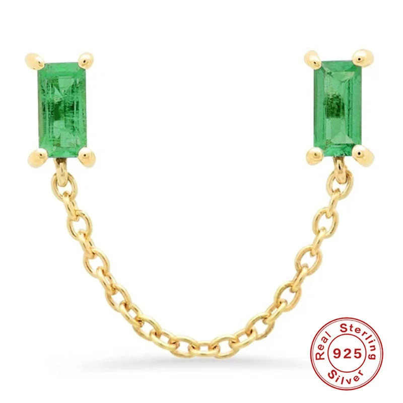 Gold-Green diamond-A Piece