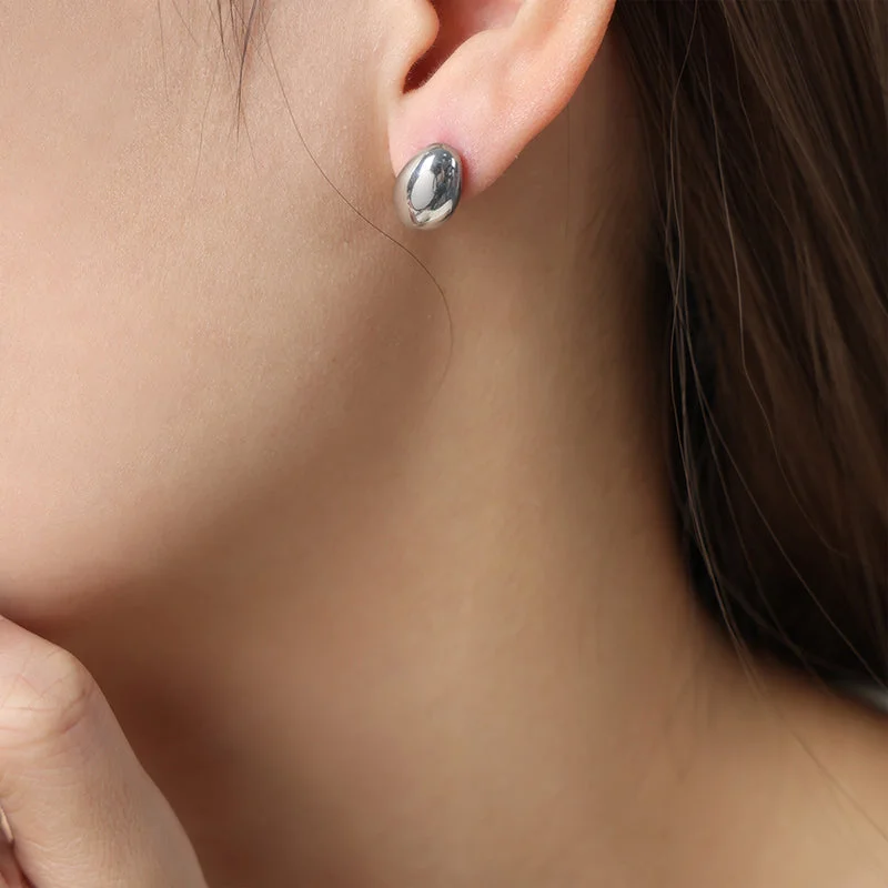 Steel Earrings/1 Pair