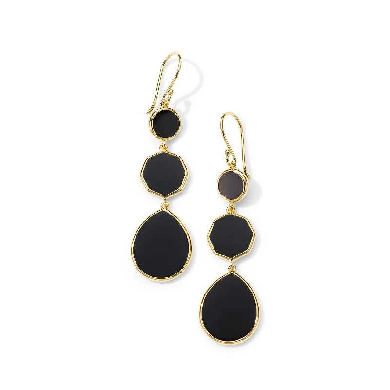 Modern Style Earrings-Small Crazy 8's Earrings in 18K Gold