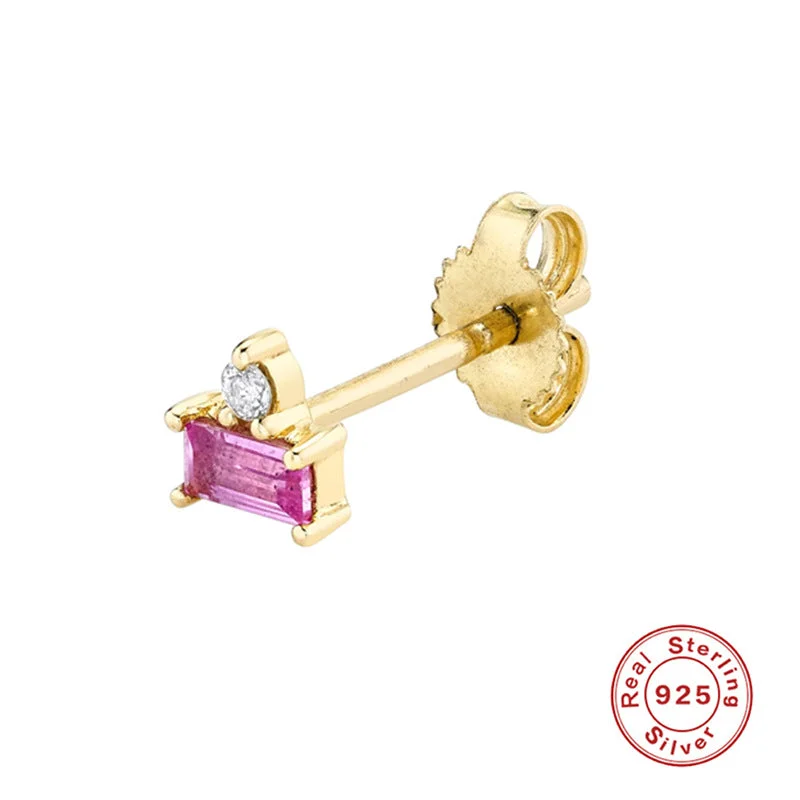 Single Gold-1 Rose Red Diamond