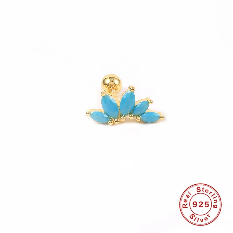 Gold-Single-Turquoise