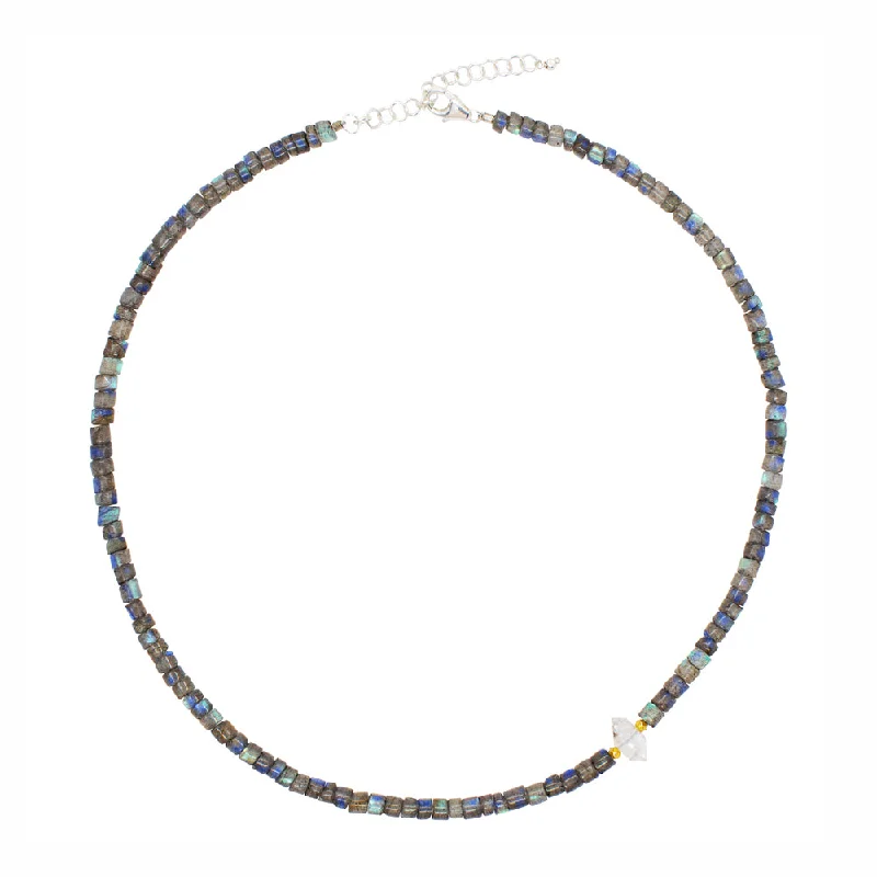 Colorful Gemstone Pendant Necklace-Northstar Necklace | Available to ship February 25, 2025