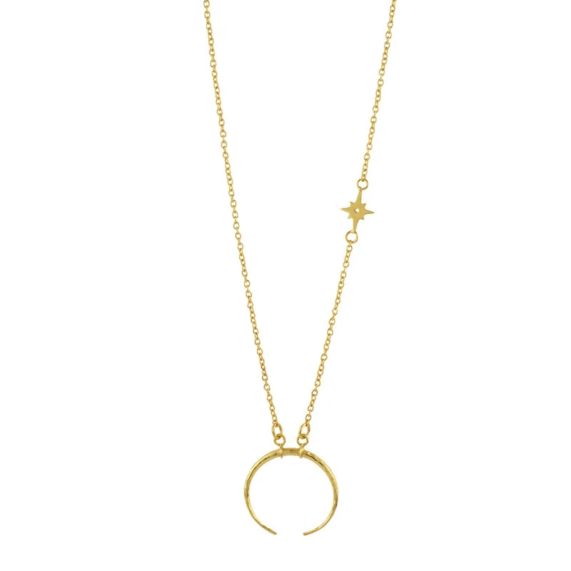 Unique Silver Bar Necklace-Petite Constellation Necklace in Gold