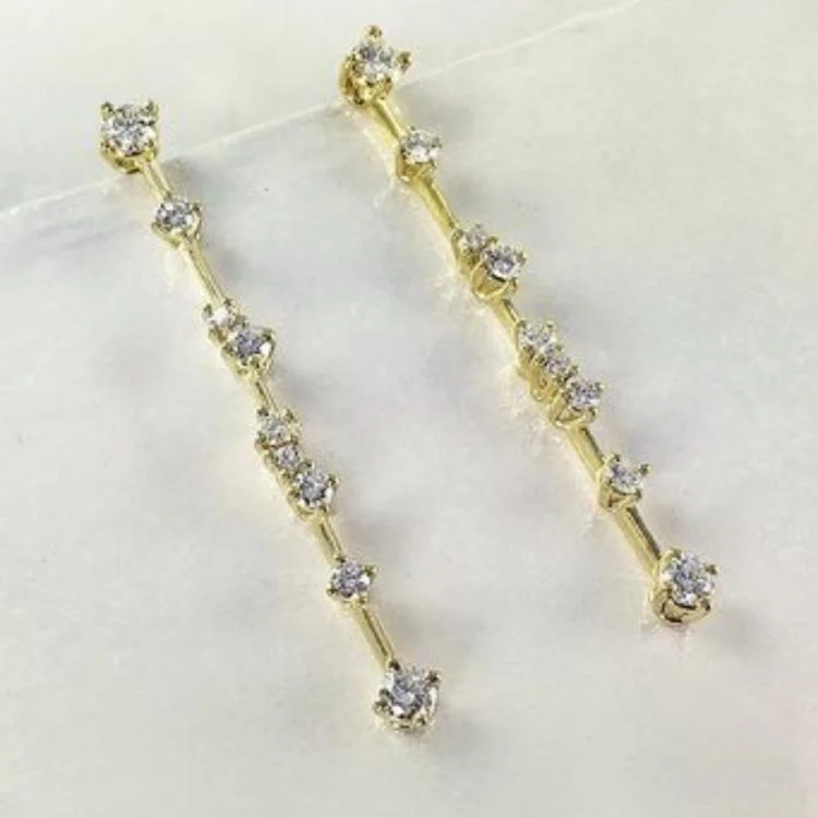 Chic Drop Earrings-Constellation Drops