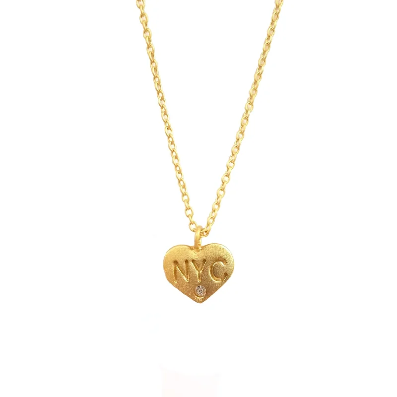 Modern Pendant Necklace-Roam Necklace - New York City