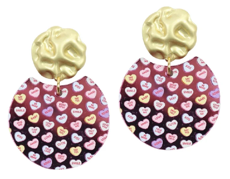 Gold and Pearl Earrings-The Oakley Earring - Convo Hearts