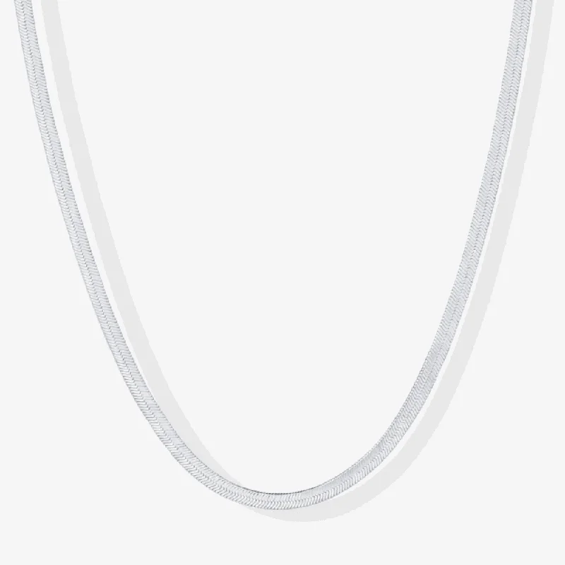 Simple Gold Necklace-Sleek Snake Chain Necklace – Timeless Elegance & Versatility