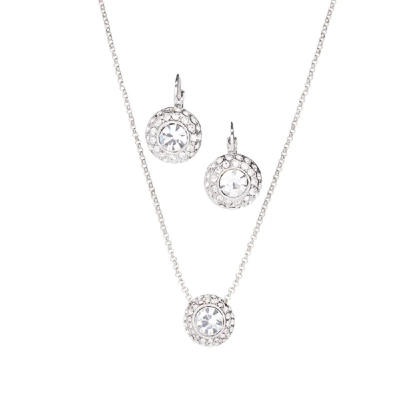 Crystal Necklace for Women-Rosalind "Pretty" Necklace & Earring Set