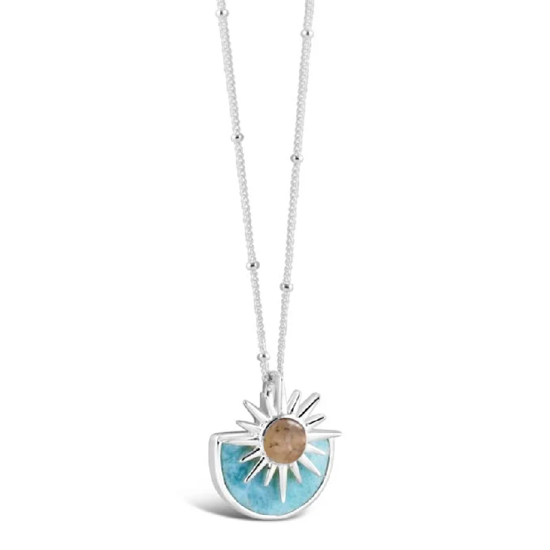 Two-Tone Gold Necklace-Sun Splash Necklace