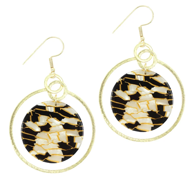 Layered Gold Earrings-The Hayden Earring 5