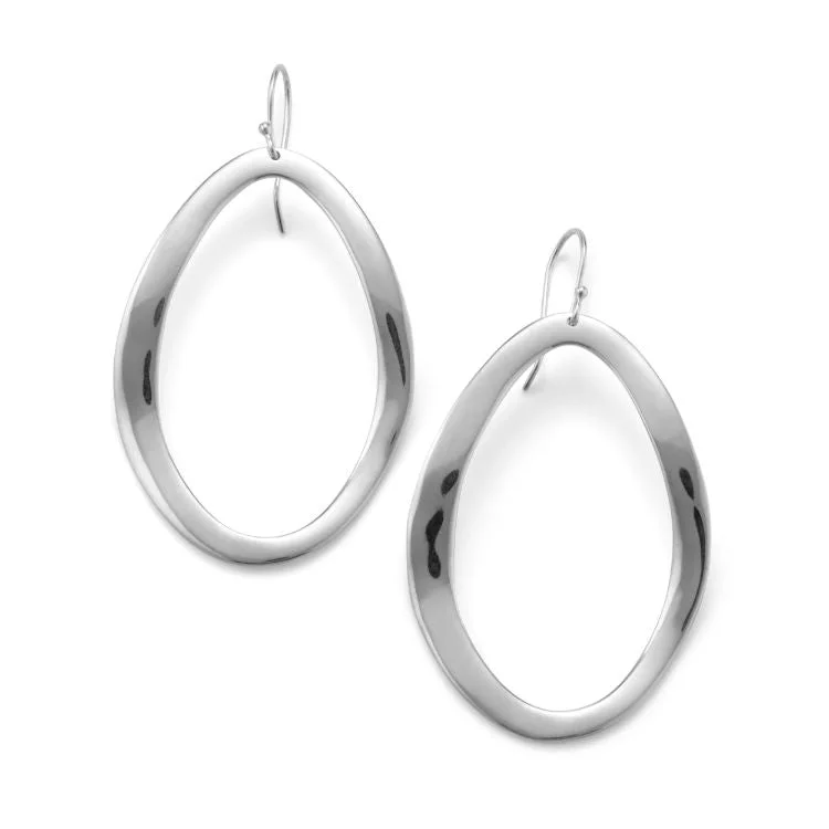 Oversized Hoop Earrings-925 Classico Earrings