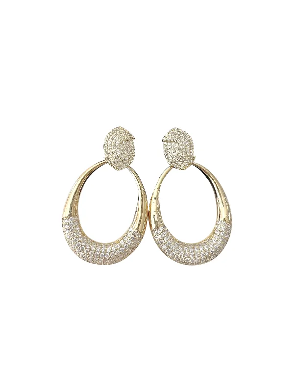 Silver Bead Drop Earrings-Gianni Earring